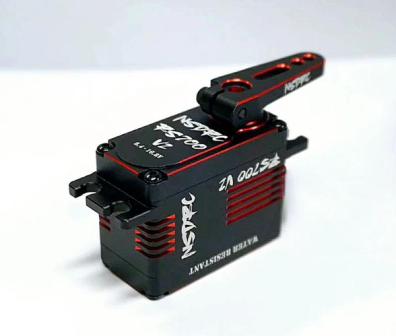 RS700 V2 Special Edition Red Servo & Horn